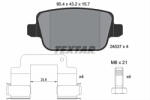 TEXTAR Set placute frana TEXTAR 2453701