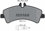 TEXTAR Set placute frana TEXTAR 2921702TX