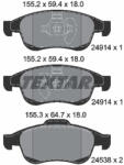 TEXTAR Set placute frana TEXTAR 2491401