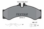 TEXTAR Set placute frana TEXTAR 2915301