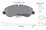 TEXTAR Set placute frana TEXTAR 2560201