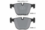 TEXTAR Set placute frana TEXTAR 2445801