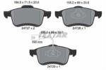 TEXTAR Set placute frana TEXTAR 2472701