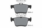 TEXTAR Set placute frana TEXTAR 2500801