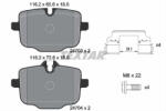 TEXTAR Set placute frana TEXTAR 2470301