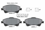 TEXTAR Set placute frana TEXTAR 2466801