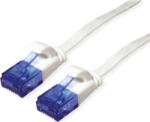 Triton Value 21.99. 2064 RJ45 Hálózati kábel, patchkábel CAT 6A U/UTP 1.50 m Fehér Árnyékolatlan, lapos, aranyozott érintkező 1 db (21.99. 2064) (21.99.2064)