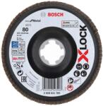 Bosch X571 X-Lock Best for Metal lamellás csiszoló korong, 125mm, K80 (2608621769)