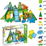 Mamido Set magnetic de construcție junglă animale 45 piese MT1442 (MT1442) Jucarii de constructii magnetice