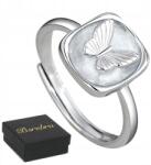 Bsrebra 925-ös ezüst gyűrű, pillangóval, állítható méretű