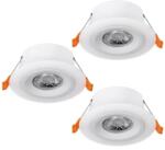 EGLO Calonge fehér LED mennyezetbe építhető lámpa szett (EG-900913) LED 3 izzós IP20 (900913)