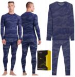 4F férfi termoaktív szett, póló és nadrág, thermo ruházat, Slim Fit, gyorsan száradó (USEAM227+USEAM2278)