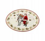 Marc O'Polo Karácsonyi Tálalótál, porcelán, 35×25cm (555-7034)