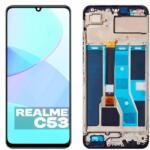 Realme Display cu touchscreen si rama Realme C53 Negru OEM