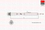 FAI AutoParts Set surub, chiulasa FAI AutoParts B2101 (B2101) - centralcar