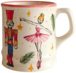 BögreManufaktúra Diótörő és Balerina - kézzel festett karácsonyi bögre