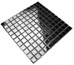 Englass Ezüst üvegmozaik Silver Shine, fémes, 30×30cm, 2, 5×2, 5cm kocka (5903137551283)