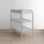 Woodies Safe Dreams Masa infasat pentru bebelusi, lemn masiv, Gri 76 x 44 x 86 cm (classic_changer_grey)