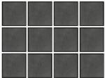 Marazzi Gresie interior portelanata antracit 10x10 cm, Marazzi Stonework Modul Indoor Anthracite P. C (MH98)