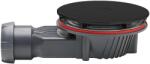 Radaway R400 Slim Plus Sifon Cadita de dus Ø90 mm, capac negru (R400PB)