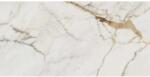 Marazzi Gresie exterior / interior portelanata rectificata alba 60x120 cm, Marazzi Allmarble Golden White Lux (M4GM)