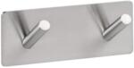 Bemeta Easy Cuier baie dublu, inox mat (163106275)