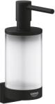 Grohe Selection Suport pahar sau dispenser sapun lichid, negru mat (phantom black) (41217KF0)