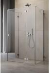 Radaway Cabina dus dreptunghiulara cu usa batanta si 2 pereti Radaway Essenza Pro KDJ+S 75x120x75 cm, profil crom (10097312-01-01L/10098075-01-01/10098075-01-01)
