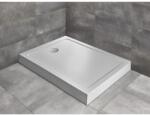 Radaway Cadita dus dreptunghiulara Radaway Doros F Compact Stone 160x90 cm, alb (acril aspect piatra) (SDRFP1690-05-04S)