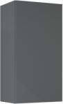 Roca Dulap baie 40x32xH100 cm Roca Extra, reversibil, antracit lucios (glossy anthracite grey) (A857959153)