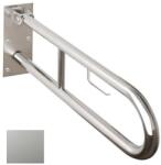 Bemeta Help Bara de sprijin rabatabila cu suport hartie 75 cm, inox mat (301406302)