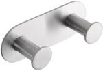Bemeta Easy Cuier baie dublu rotunjit, inox mat (163106375)