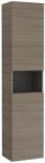 Roca Dulap baie 40x30xH175 cm Roca Ona cu doua usi si raft, reversibil, maro (dark elm) (A857636511)