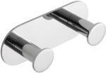 Bemeta Easy Cuier baie dublu rotunjit, inox lucios (163106371)