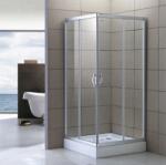 Belform Cabina de dus patrata cu usi glisante Belform Clear 90x90 cm (27CB1911_GCL)