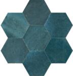 Marazzi Gresie interior portelanata albastra 21x18.2 cm, Marazzi Lume Esagona (MFFF)