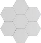 Marazzi Gresie interior portelanata alb 21x18.2 cm, Marazzi Lume Esagona (MFFE)