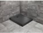 Radaway Cadita dus dreptunghiulara Radaway Doros F Compact Stone 160x90 cm, negru (acril aspect piatra) (SDRFP1690-05-54S)