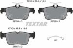 TEXTAR Set placute frana TEXTAR 2678401 (2678401)