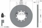 TEXTAR Disc frana TEXTAR 92152000 (92152000) - automobilus