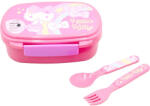 GIM Hello Kitty Unicorn szendvicsdoboz + evőeszköz szett GIM55796276 (GIM55796276)