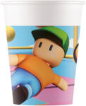 Procos Stumble Guys Chaos Runner papír pohár 8 db-os 200 ml FSC PNN97942 (PNN97942)
