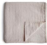 Mushie Muszlin pólya - karamell pöttyös