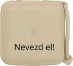 BIBS Nevesített BIBS cumitartó - vanília