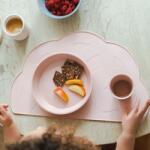 BIBS Boheme szilikon tányéralátét - púderrózsaszín