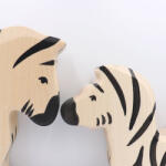 Holztiger - Zebra és zebracsikó fajátékok