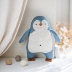 ava&yves - Plüss csörgő - kék pingvin