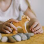 Holztiger - Oroszlánkölyök fajáték