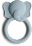 mushie Elefánt rágóka - világoskék