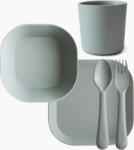 mushie Étkészlet + kanál-villa szett - választható színekben